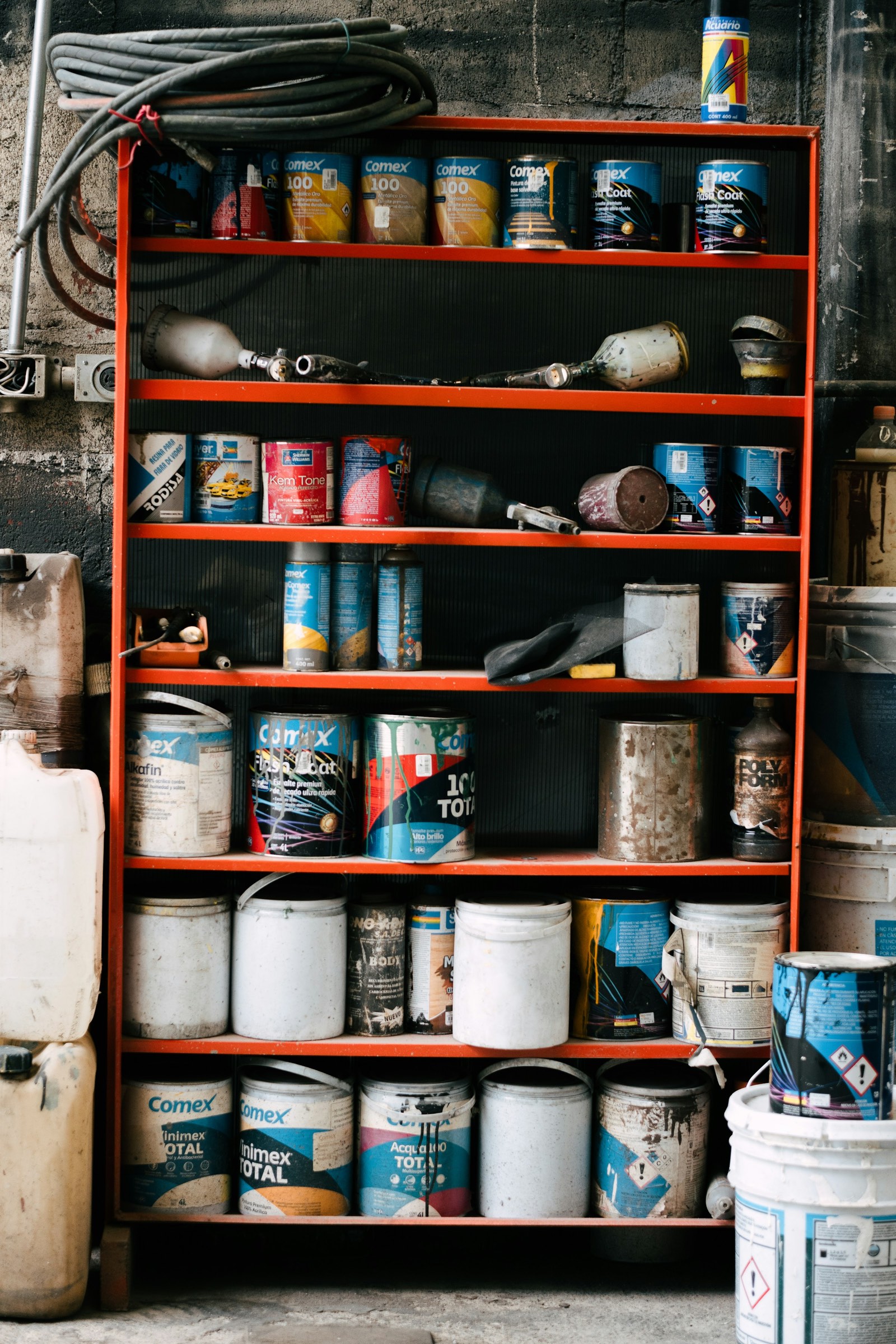 Paint cans